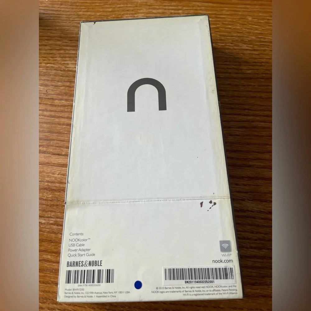 “Nook Color”- BNRV200- For Parts Only